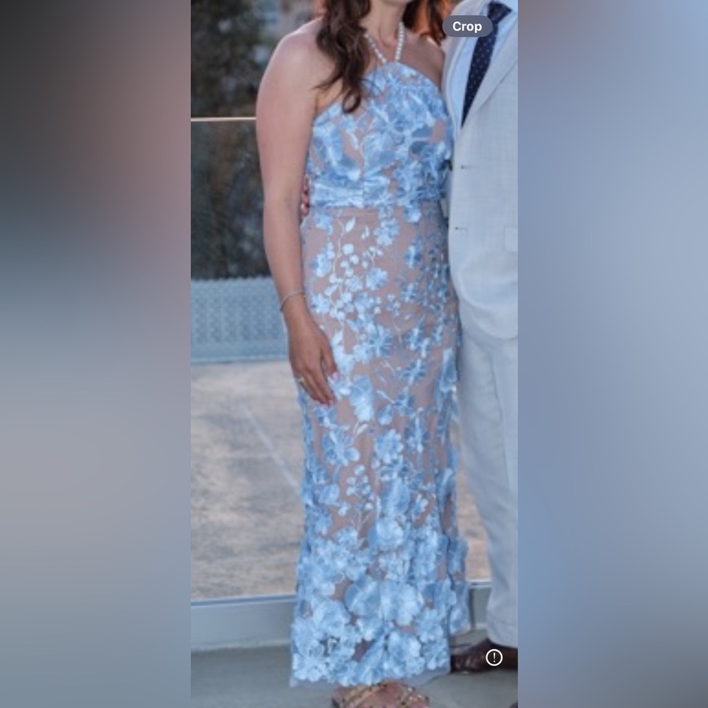 Elliatt Cocktail Dress in Baby Blue-SMALL